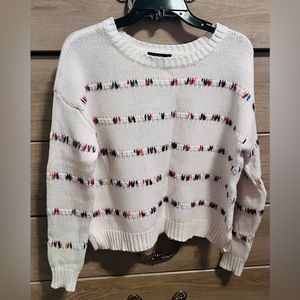 COPY - BCX White Sweater Size M